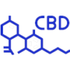 icon of CBD molecule